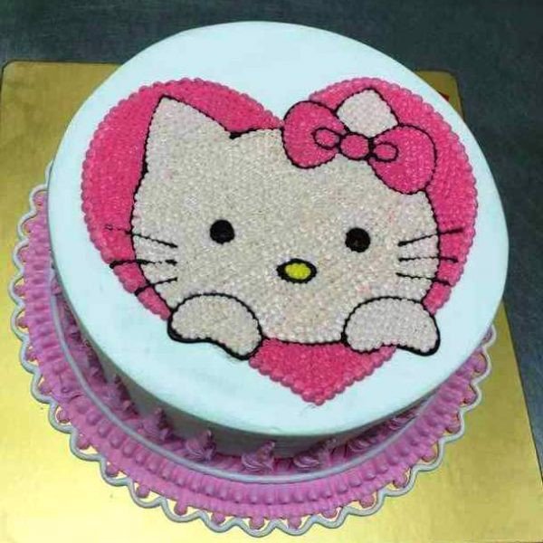 bánh kem mèo Hello Kitty