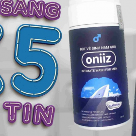 Review dung dịch vệ sinh nam Oniiz